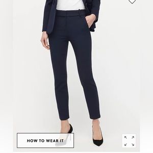 JCrew Navy Cameron Pants - Straight Leg